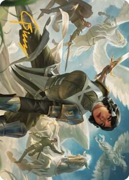 Resolute Reinforcements Art Card (Gold-Stamped Signature) card image