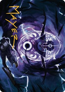 Rona's Vortex Art Card (Gold-Stamped Signature) card image