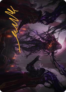 Braids, Arisen Nightmare Art Card (23/81) (Gold-Stamped Signature) card image