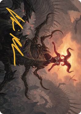 Sheoldred, the Apocalypse Art Card (Gold-Stamped Signature) card image