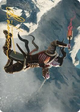 Balduvian Berserker Art Card (Gold-Stamped Signature) card image