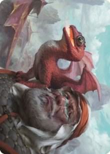 Dragon Whelp Art Card card image