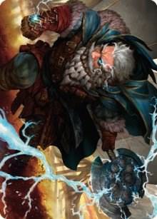 Electrostatic Infantry Art Card card image