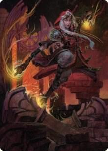 Jaya, Fiery Negotiator Art Card (35/81) card image