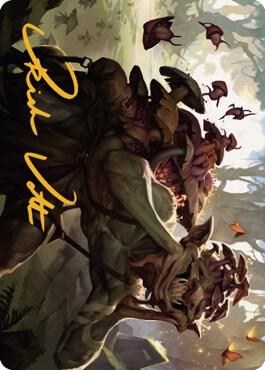 Sprouting Goblin Art Card (Gold-Stamped Signature) card image