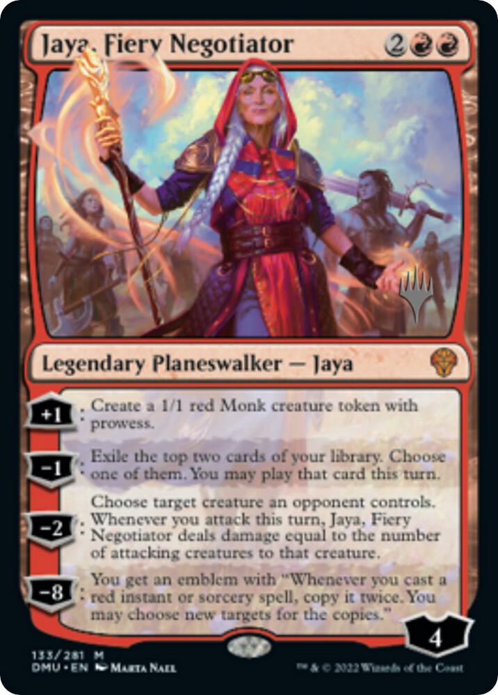 Jaya, Fiery Negotiator card image