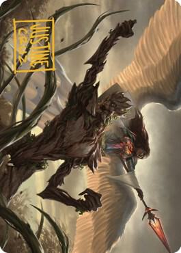 Strength of the Coalition Art Card (Gold-Stamped Signature) card image