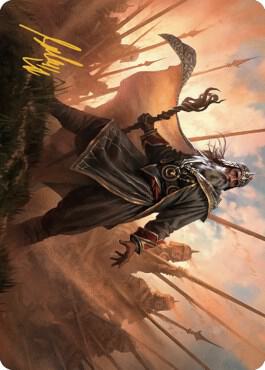 Hazezon, Shaper of Sand Art Card (Gold-Stamped Signature) card image