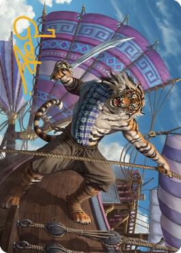 Jedit Ojanen, Mercenary Art Card (Gold-Stamped Signature) card image