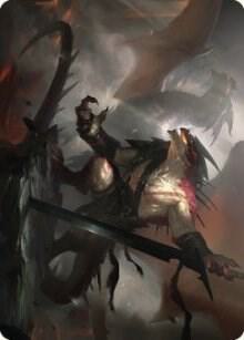 Rivaz of the Claw Art Card card image