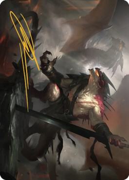 Rivaz of the Claw Art Card (Gold-Stamped Signature) card image