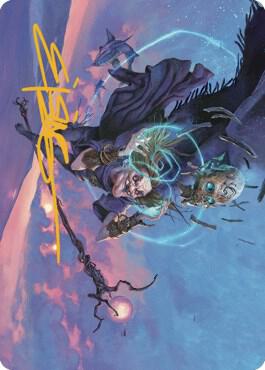 Zur, Eternal Schemer Art Card (56/81) (Gold-Stamped Signature) card image