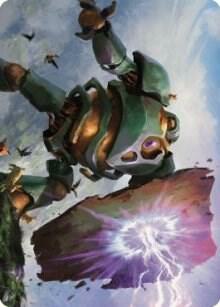 Walking Bulwark Art Card card image