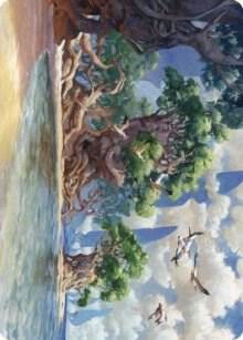 Yavimaya Coast Art Card card image
