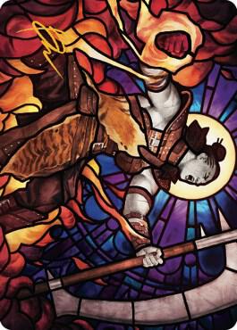 Garna, Bloodfist of Keld Art Card (Gold-Stamped Signature) card image
