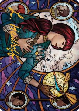 Jhoira, Ageless Innovator Art Card (Gold-Stamped Signature) card image