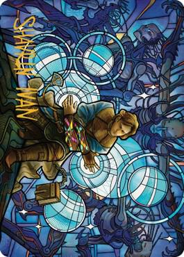 Raff, Weatherlight Stalwart Art Card (Gold-Stamped Signature) card image