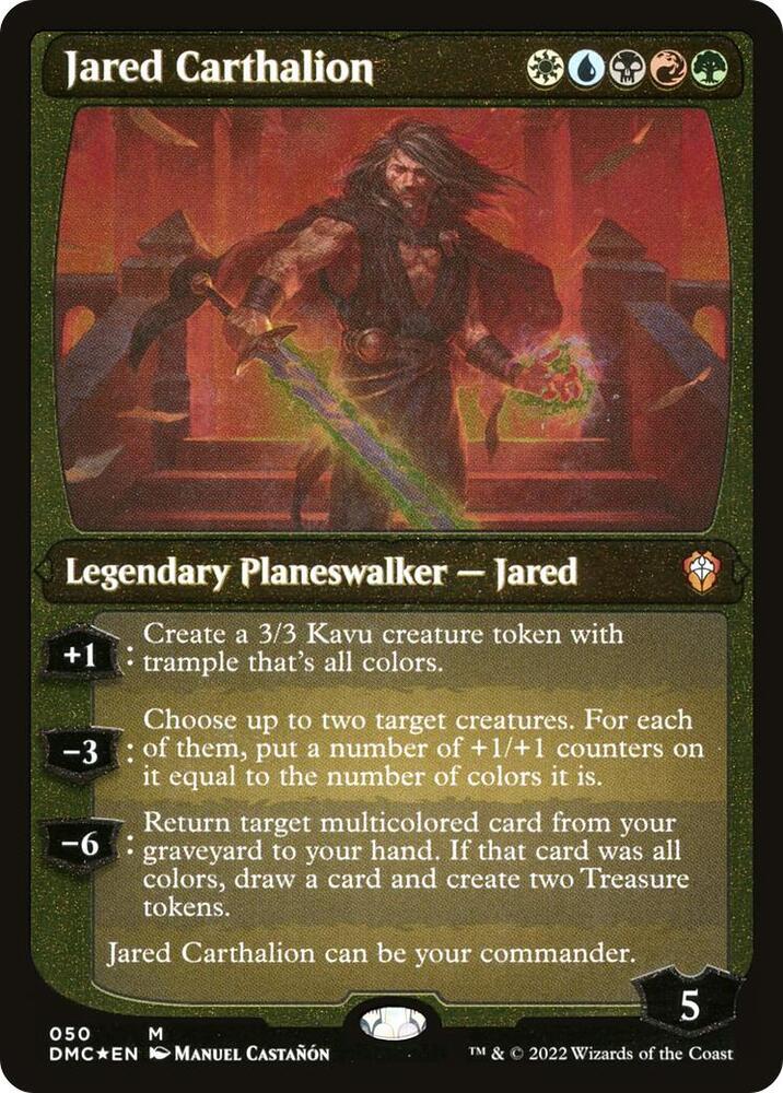 Jared Carthalion (Display Commander) - Thick Stock card image