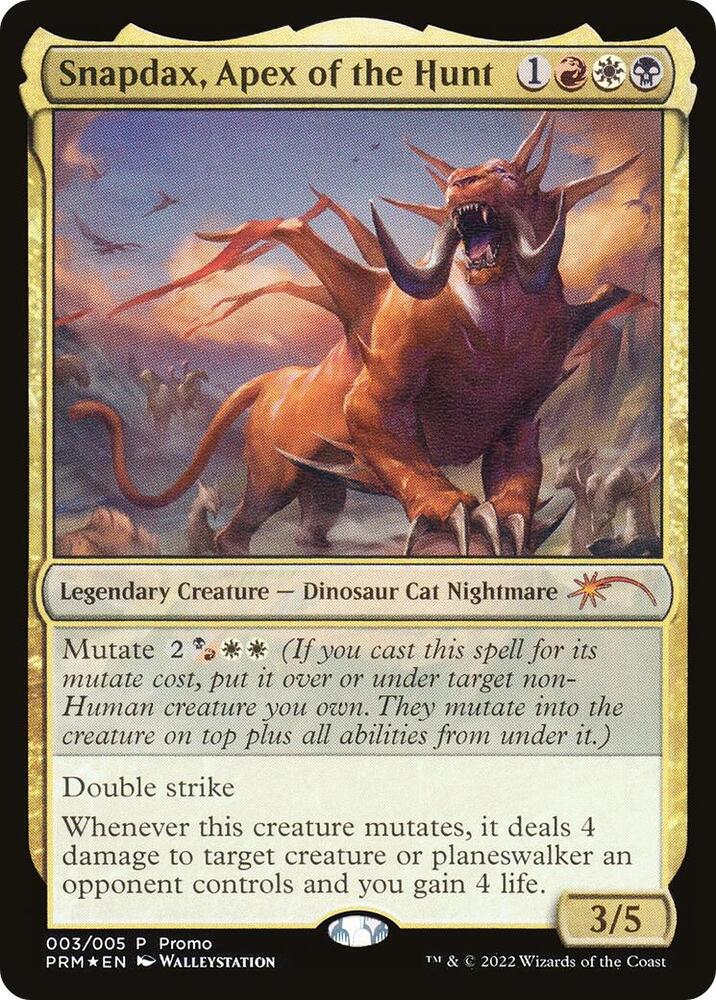 Snapdax, Apex of the Hunt (2022 Lunar New Year Promo) card image