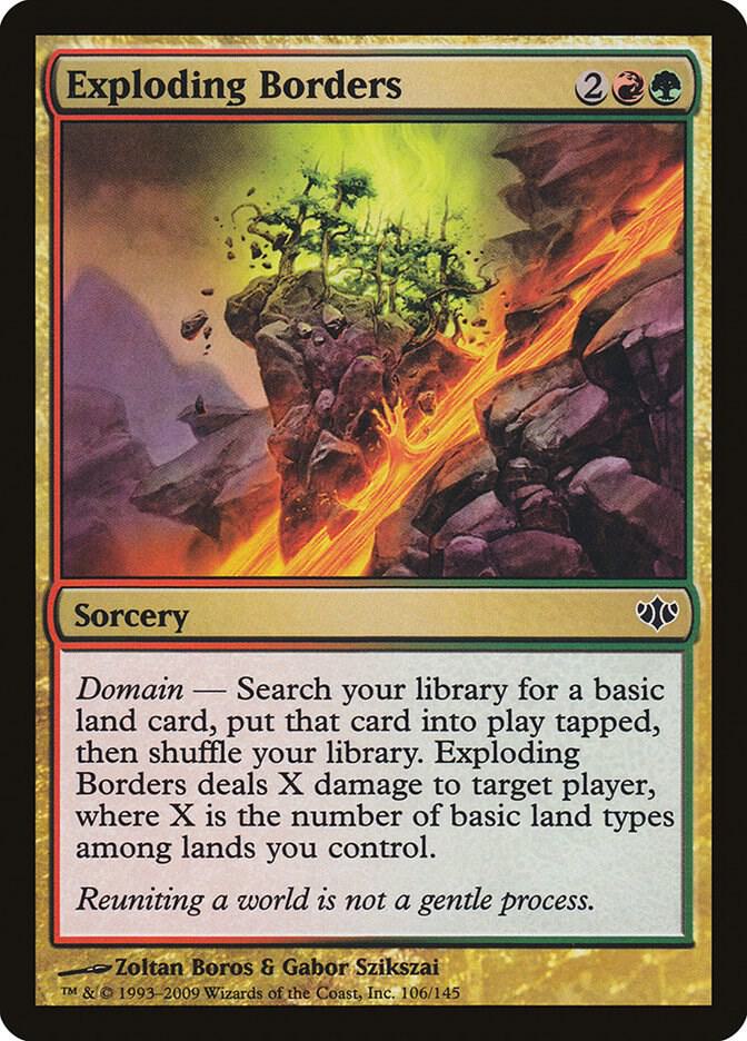 Exploding Borders card image