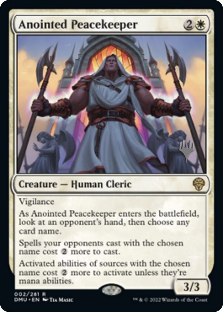 Anointed Peacekeeper card image