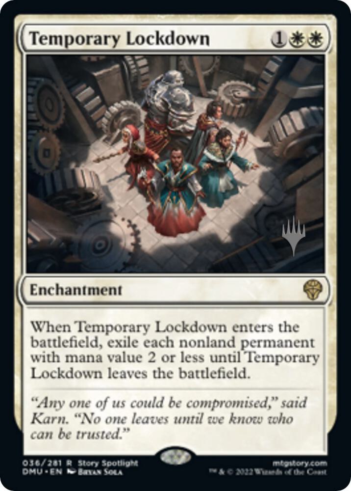 Temporary Lockdown card image