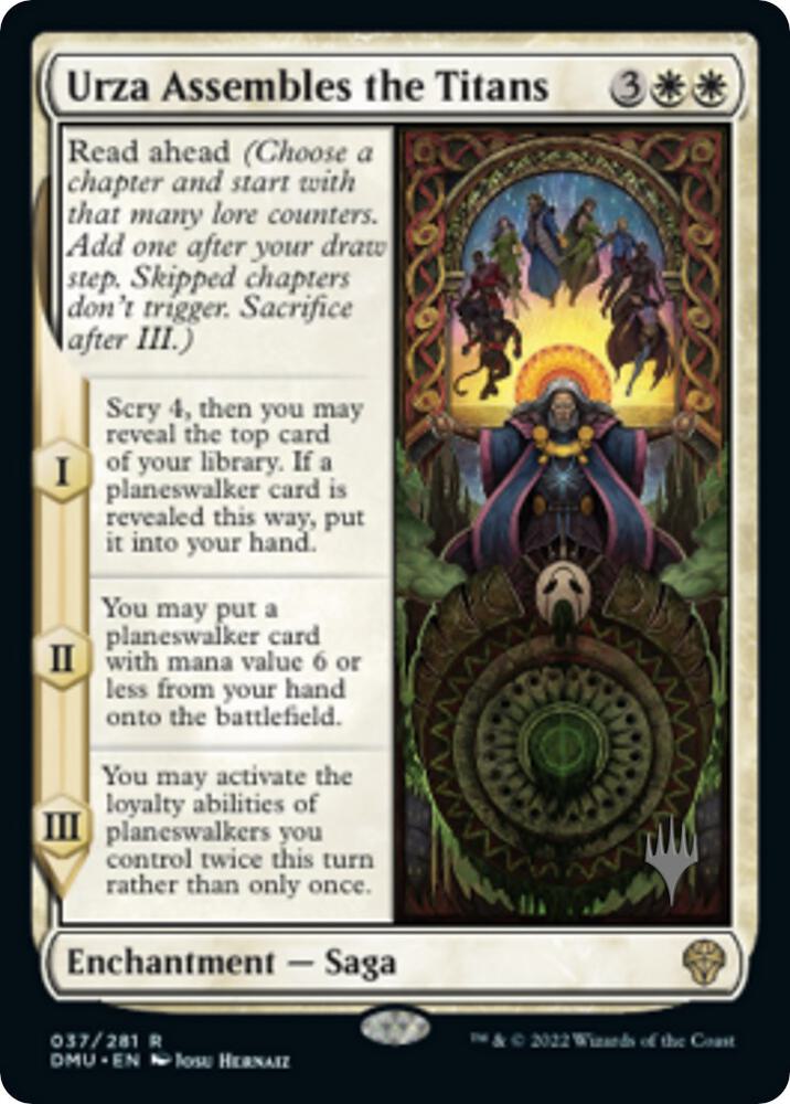 Urza Assembles the Titans card image