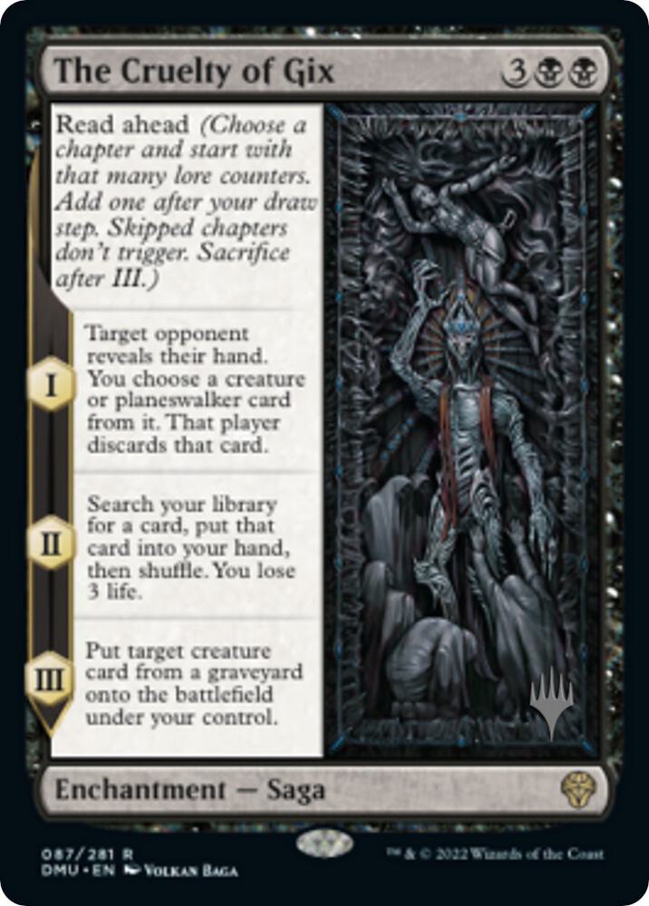 The Cruelty of Gix card image