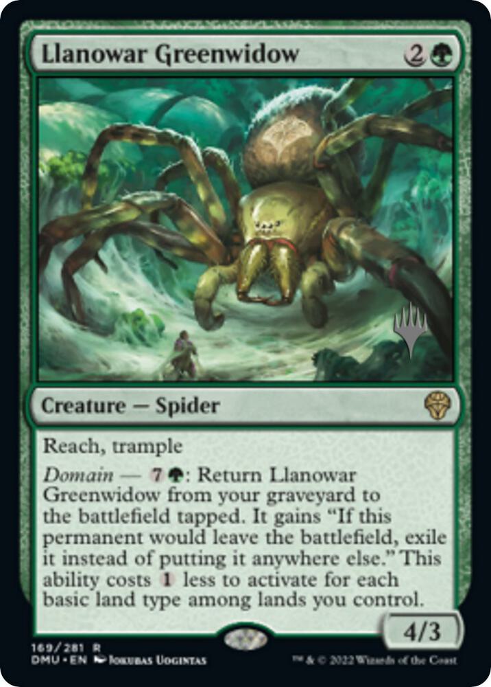 Llanowar Greenwidow card image