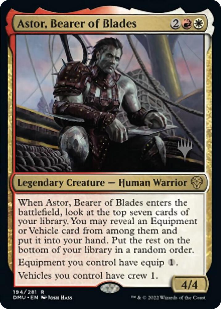 Astor, Bearer of Blades card image