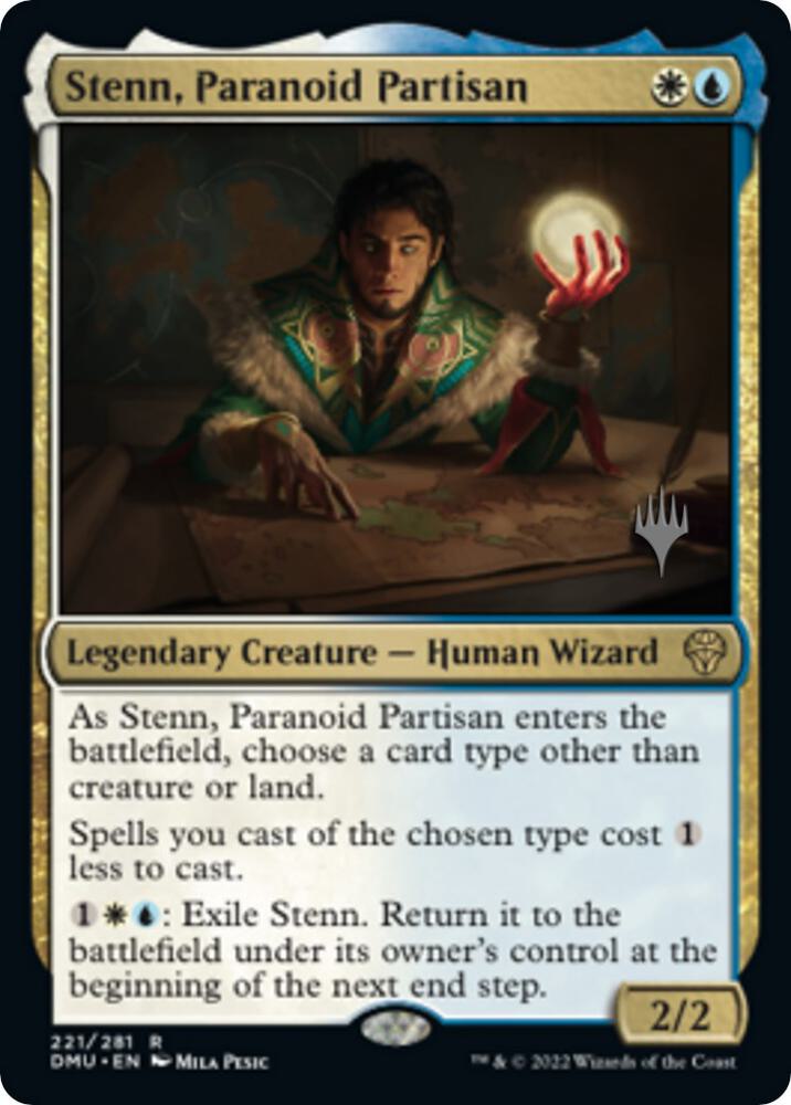 Stenn, Paranoid Partisan card image