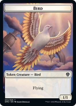 Bird (002) // Badger Double-Sided Token card image