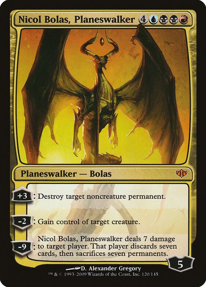 Nicol Bolas, Planeswalker card image