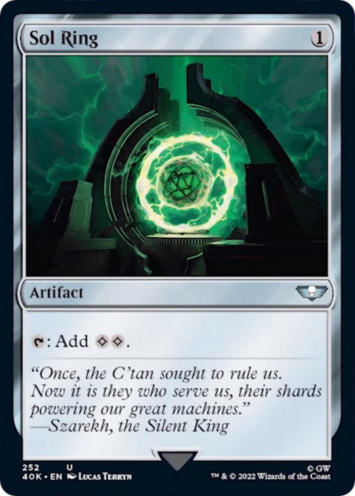 Sol Ring (252) (Surge Foil) card image