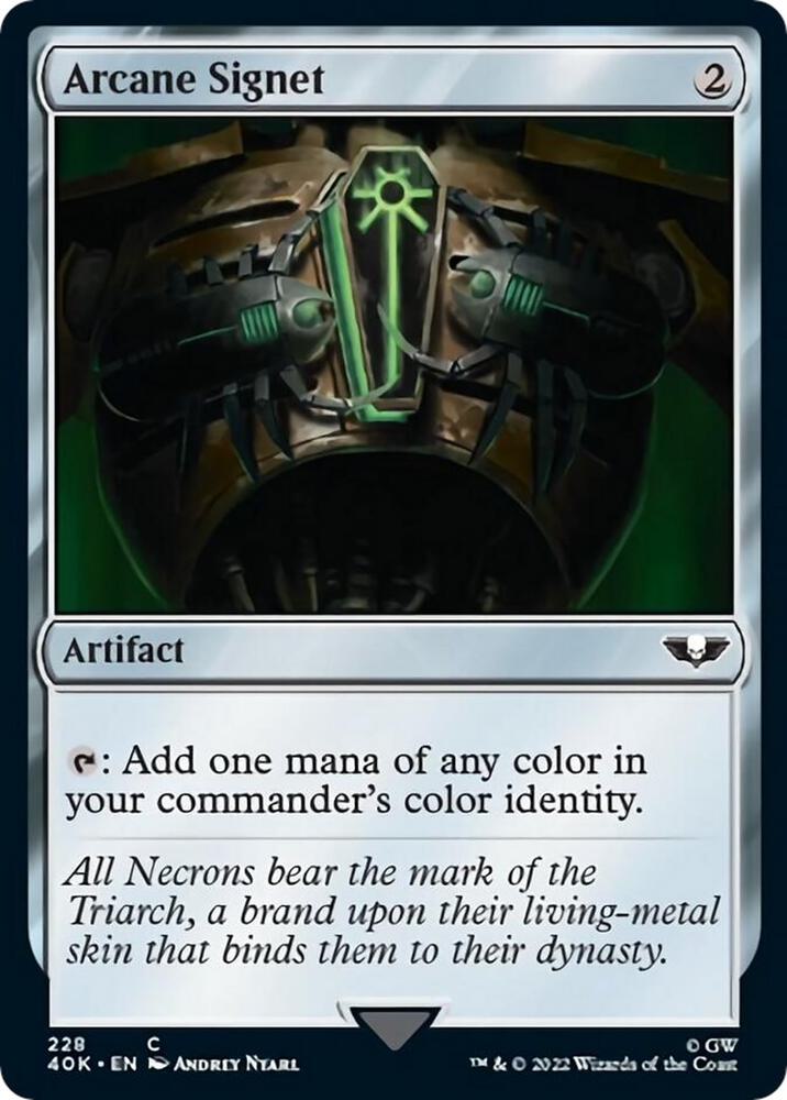 Arcane Signet (228) (Surge Foil) card image