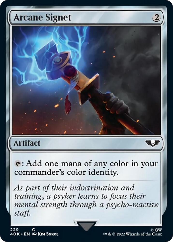 Arcane Signet (229) (Surge Foil) card image