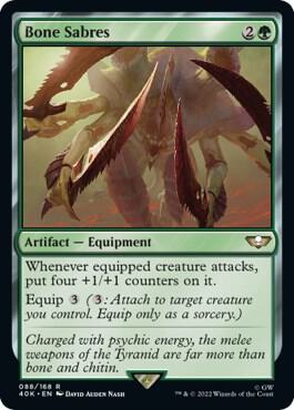 Bone Sabres (Surge Foil) card image