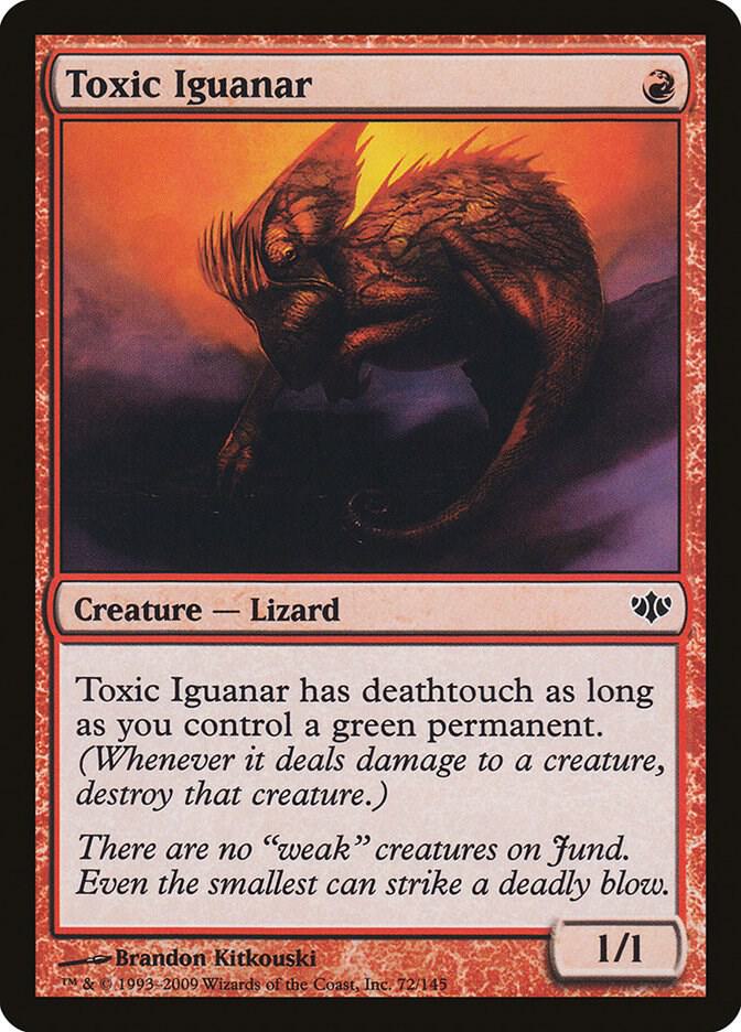 Toxic Iguanar card image