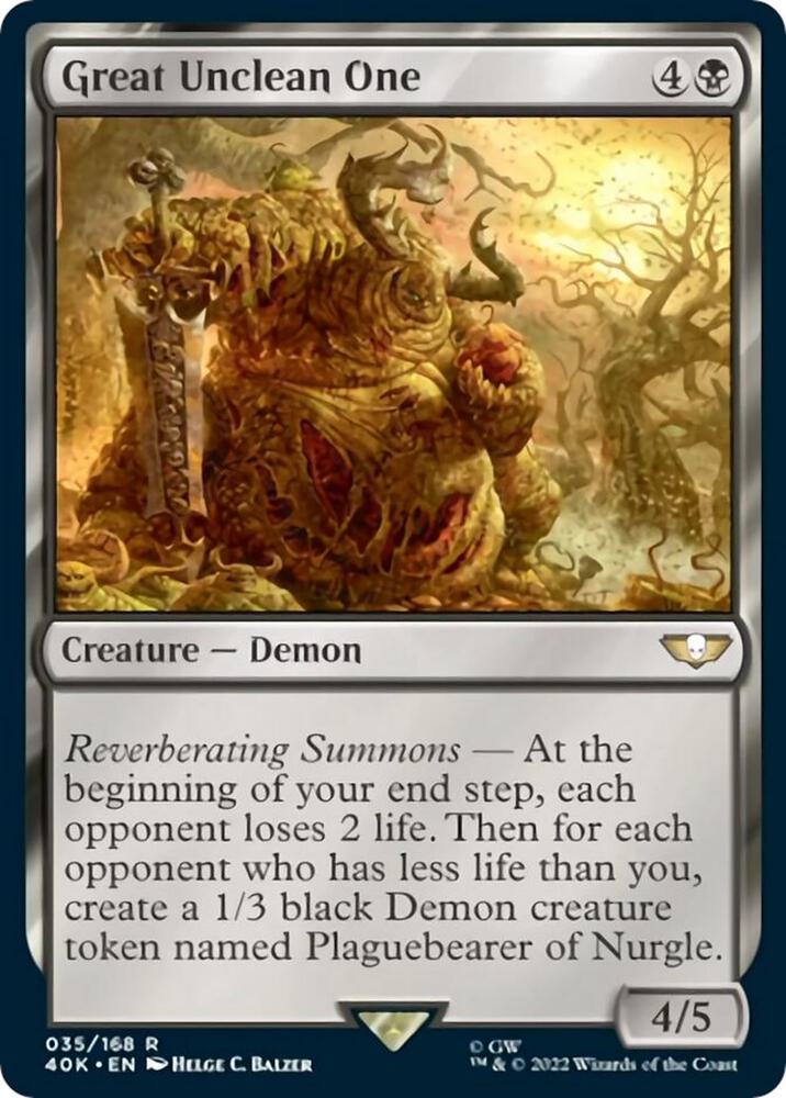 Great Unclean One (Surge Foil) card image