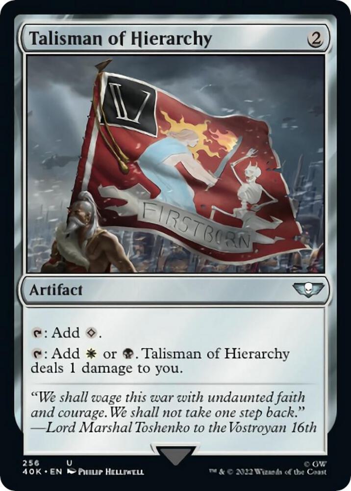 Talisman of Hierarchy (Surge Foil) card image