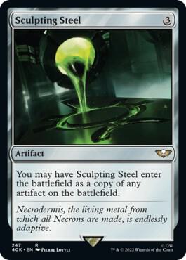 Sculpting Steel (Surge Foil) card image