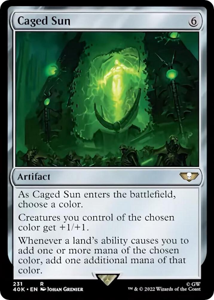 Caged Sun (Surge Foil) card image