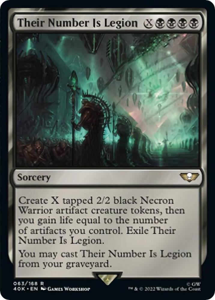 Their Number Is Legion (Surge Foil) card image