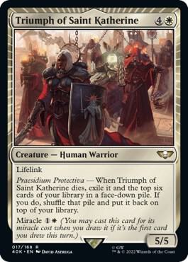 Triumph of Saint Katherine (Surge Foil) card image