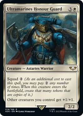 Ultramarines Honour Guard (Surge Foil) card image