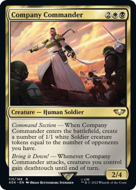 Company Commander (Surge Foil) card image
