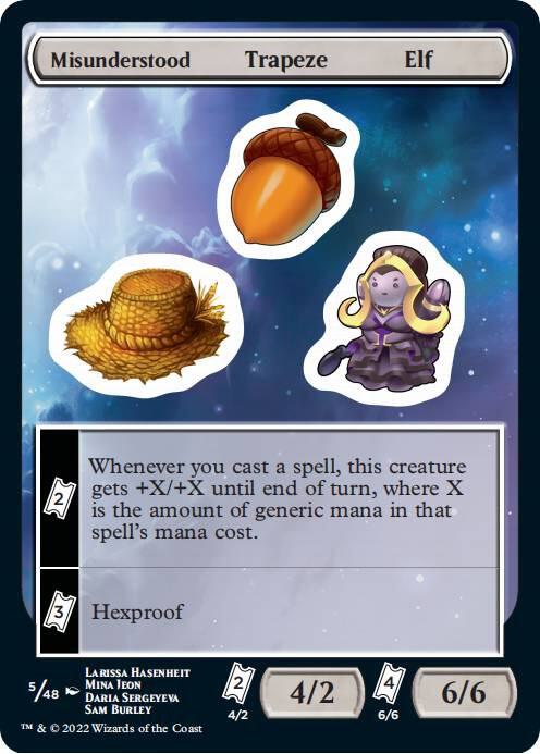Misunderstood Trapeze Elf card image