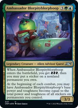 Ambassador Blorpityblorpboop (Galaxy Foil) card image