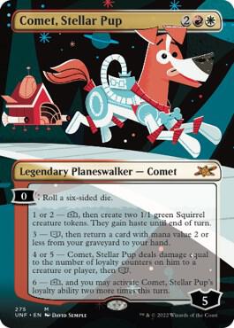 Comet, Stellar Pup (Borderless) card image