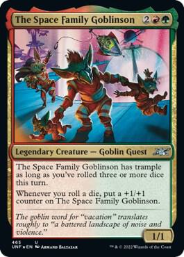 The Space Family Goblinson (Galaxy Foil) card image
